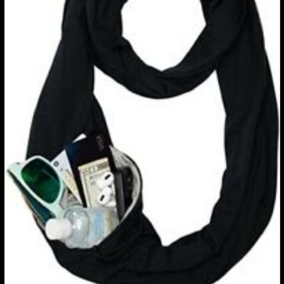NWT - Beyond Yoga Black Infinity Scarf - Picture 4 of 4